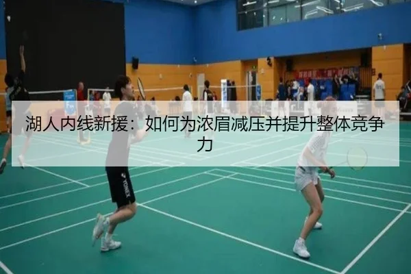 湖人内线新援：如何为浓眉减压并提升整体竞争力